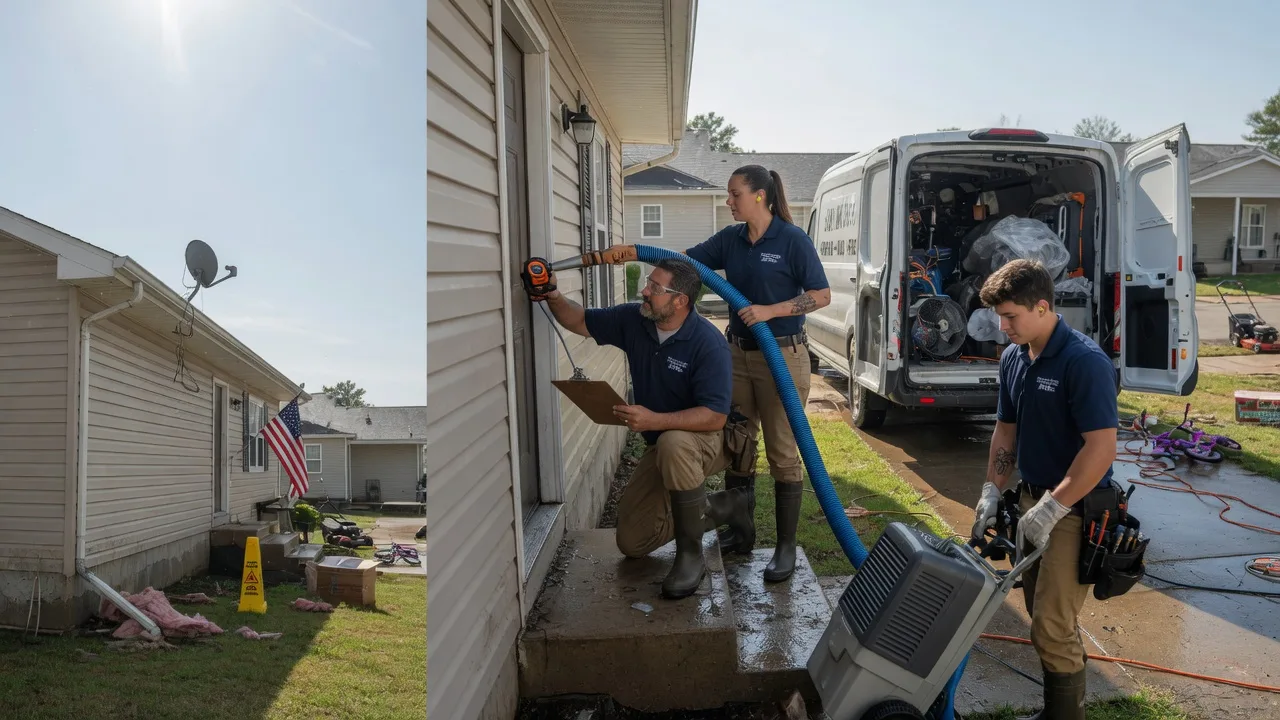 Ceiling Water Damage Restoration in Lanexa, VA near me